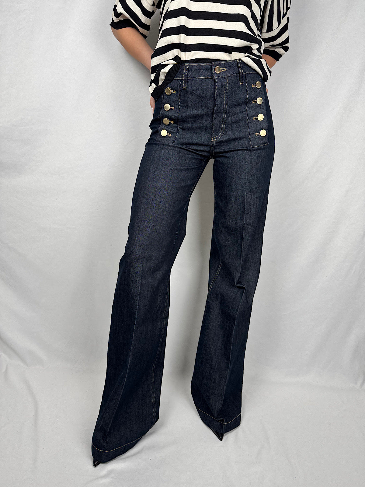 Jeans Judith Denim Blu Vicolo