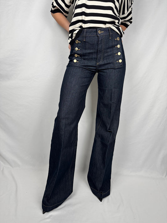 Jeans Judith Denim Blu Vicolo