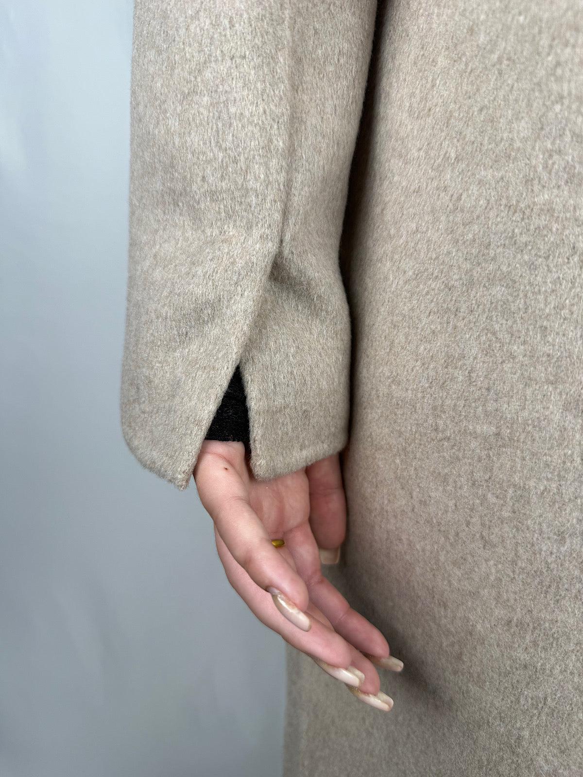 Cappotto Lungo Vicolo Hand Made Beige
