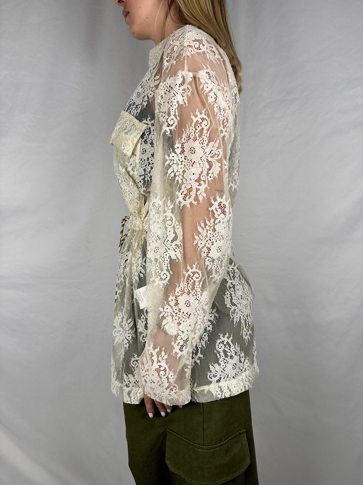 Camicia Sahariana Pizzo Vicolo Burro