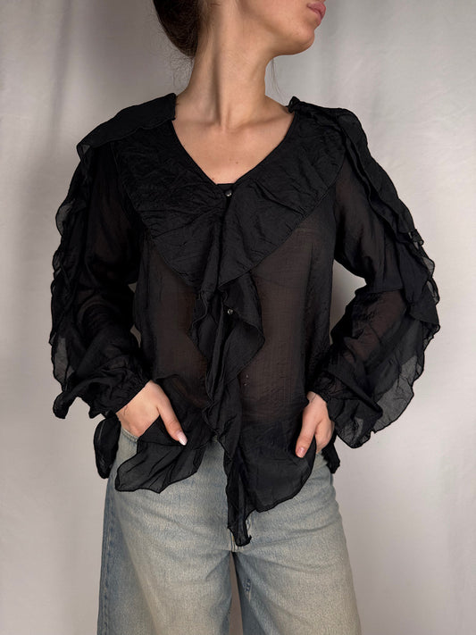 Camicia Con Gala Armonia Nera