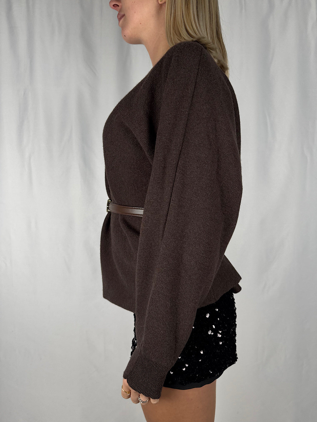 Maglia Manica Palloncino con Cintura Moro Vicolo