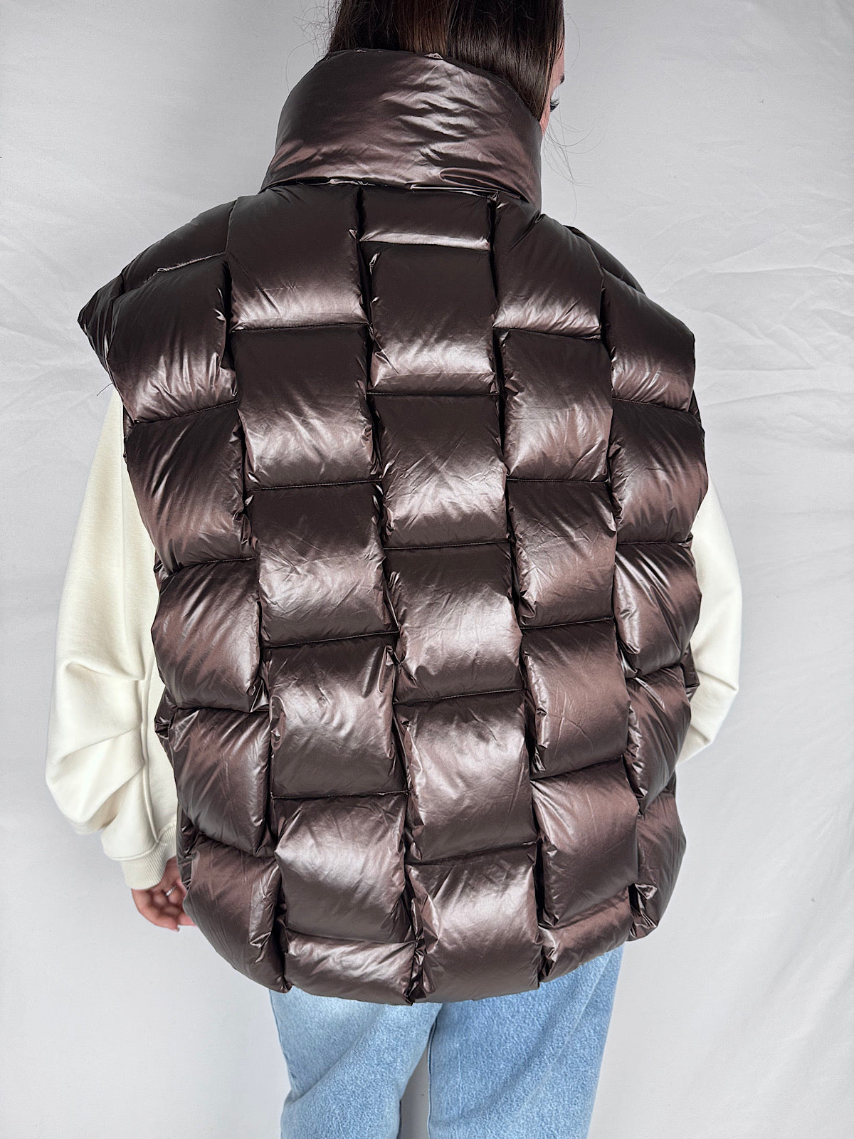 Piumino Gilet Trapuntato Vicolo Fondente