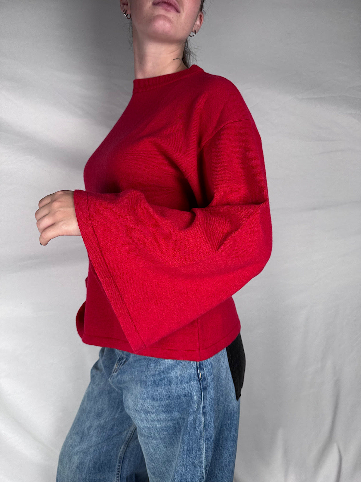 Maglia Maniche Lunghe Vicolo Rosso