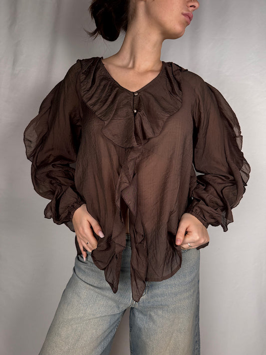 Camicia Con Gala Armonia Moro