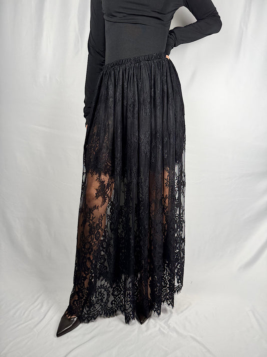 Gonna in Pizzo Nero Vicolo