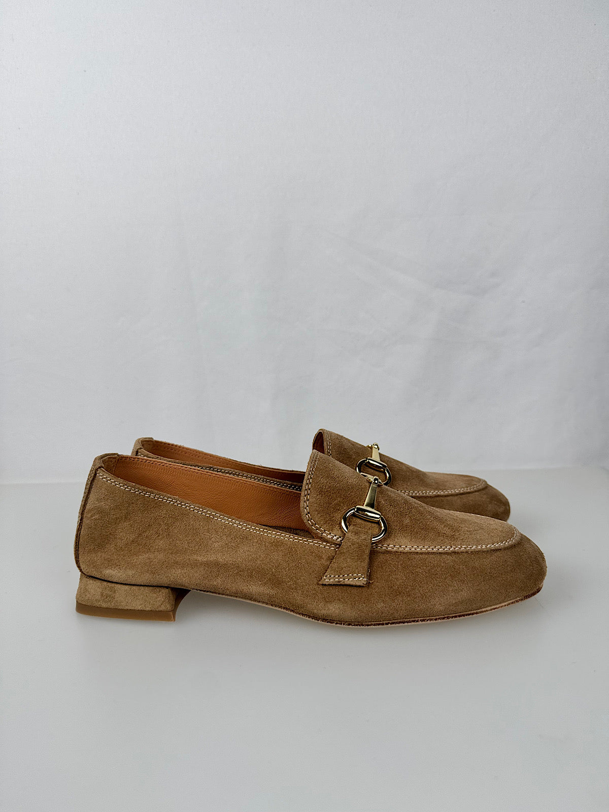 Mocassino Scamosciato Caramello Divine Follie