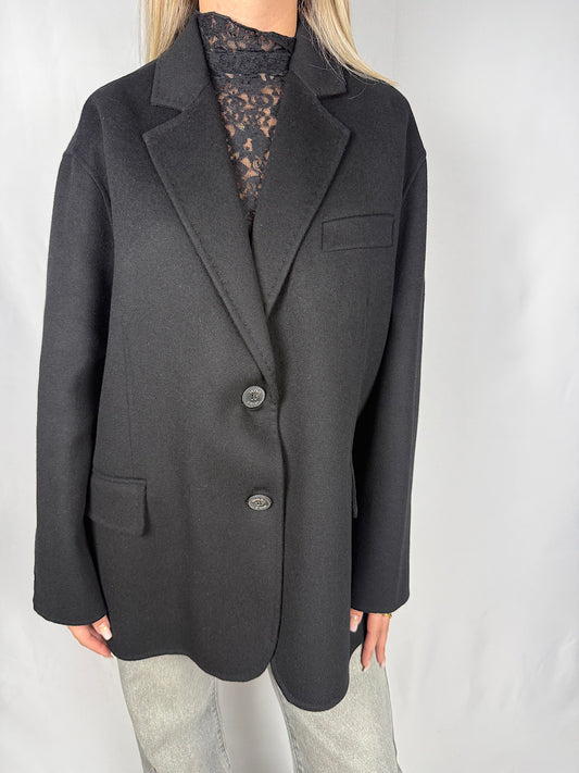 Cappotto Corto Vicolo Hand Made Nero