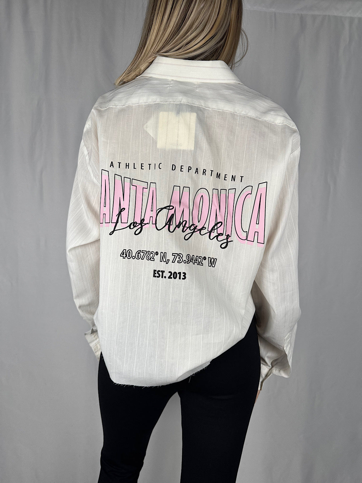 Camicia Crop Bianca Vintage Vicolo