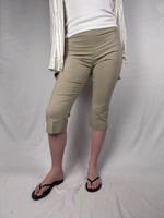 Pantalone Capri Tensione In Beige
