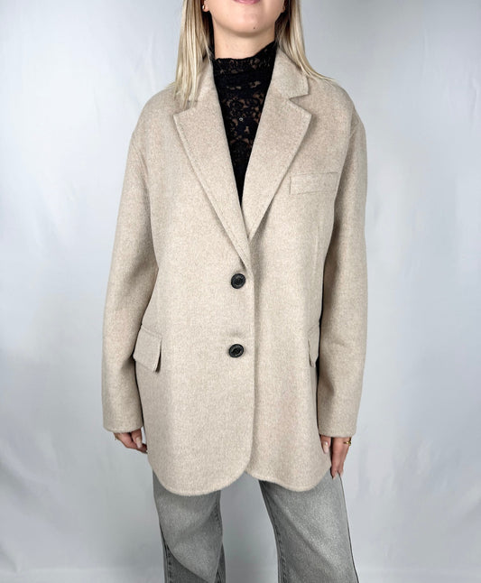 Cappotto Corto Vicolo Hand Made Beige