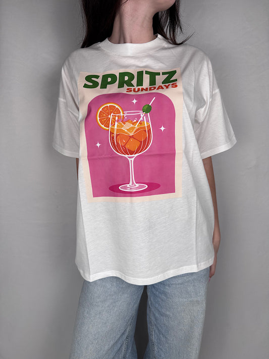 T-shirt "Spritz Sundays" Vicolo Bianca