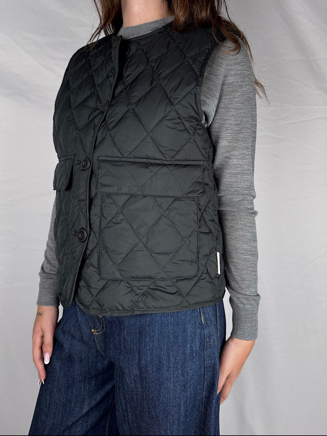 Gilet Hope Trapuntato JJXX Nero