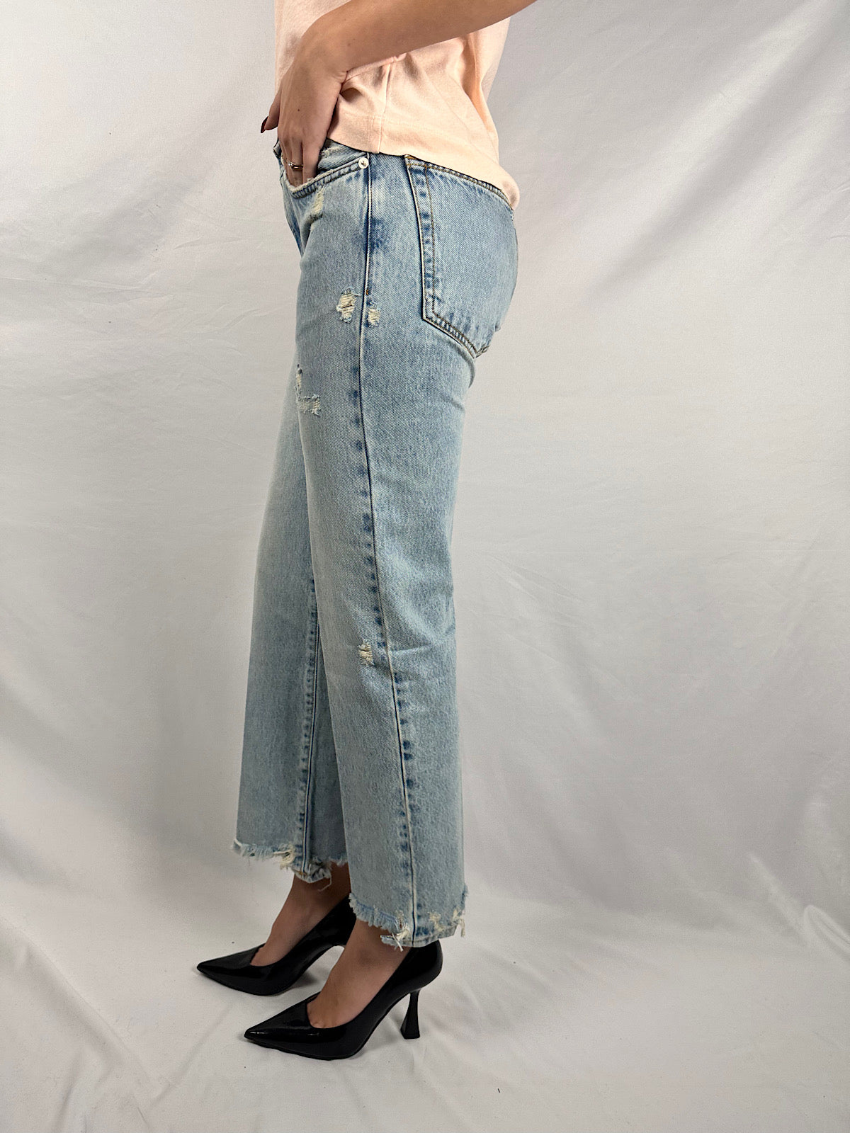 Jeans Zeke Denim Chiaro Vicolo