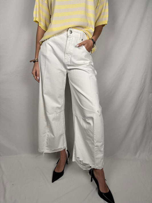 Jeans Cecil Bianco Vicolo