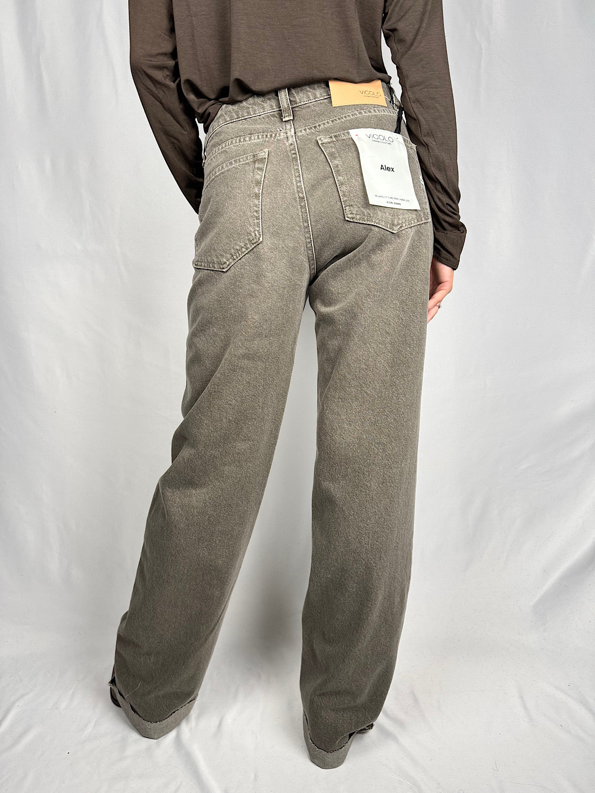 Jeans Alex Grigio Vicolo