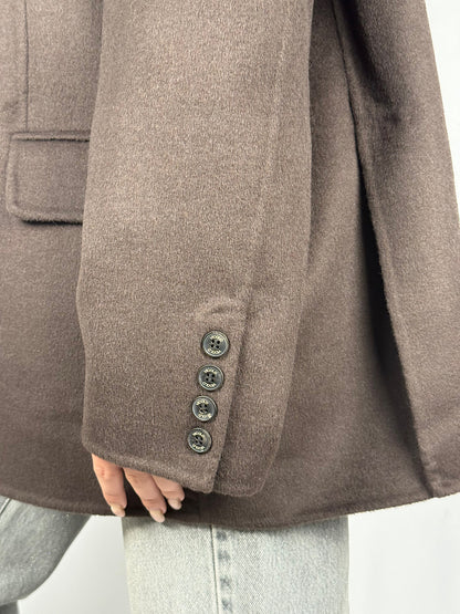 Cappotto Corto Vicolo Hand Made Cioccolato