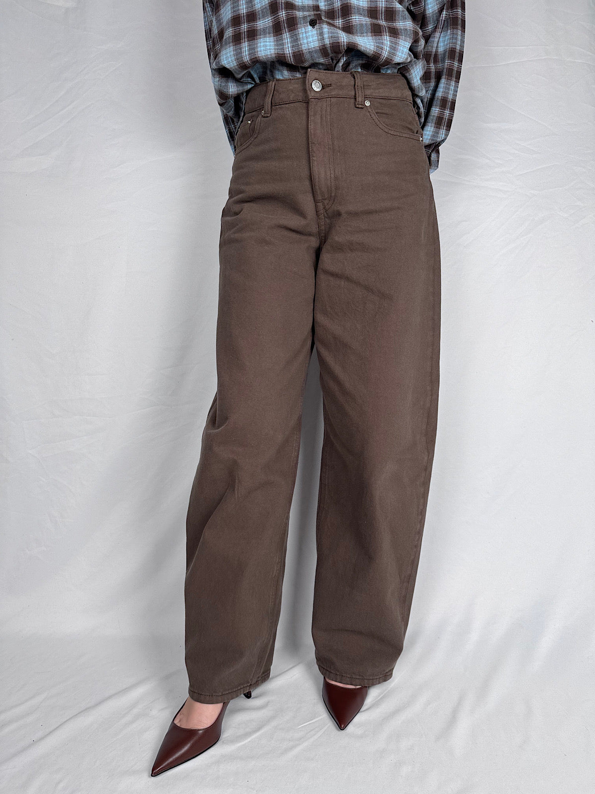 Jeans Sakai Baggy Barrel Mid Waist JJXX Moro