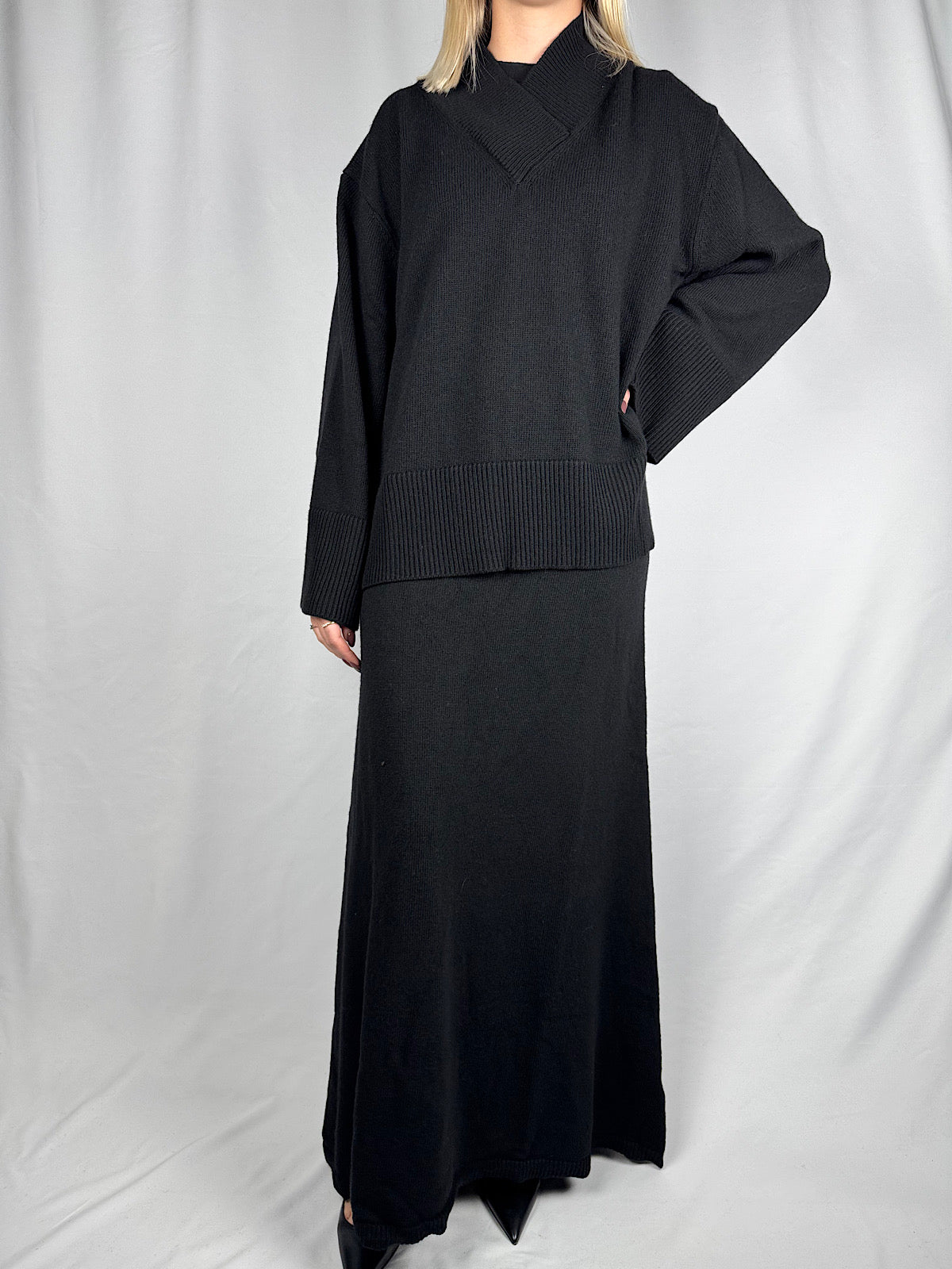 Gonna in Maglia Nera Vicolo