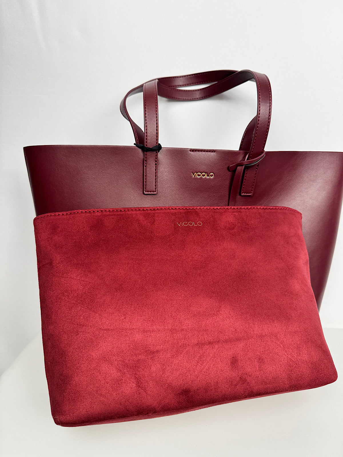 Borsa Shopper A-key Bordeaux Vicolo