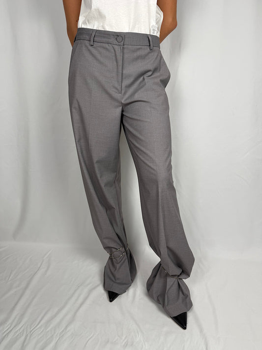Pantalone Dettaglio Oro Vicolo Grigio