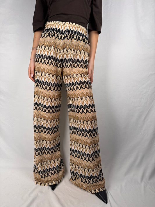 Pantalone Crochet Vicolo Beige