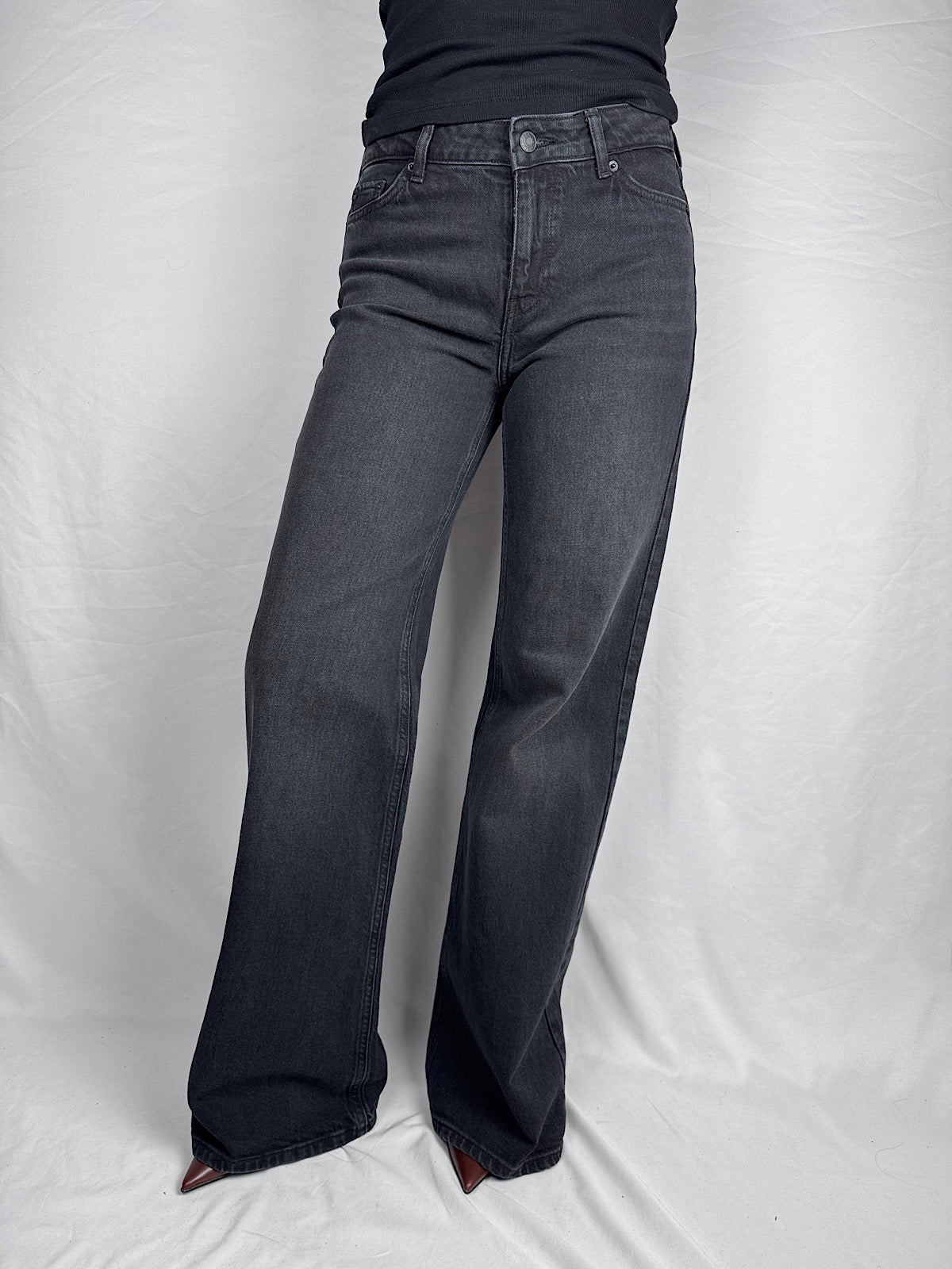 Jeans Rome Flared JJXX Nero