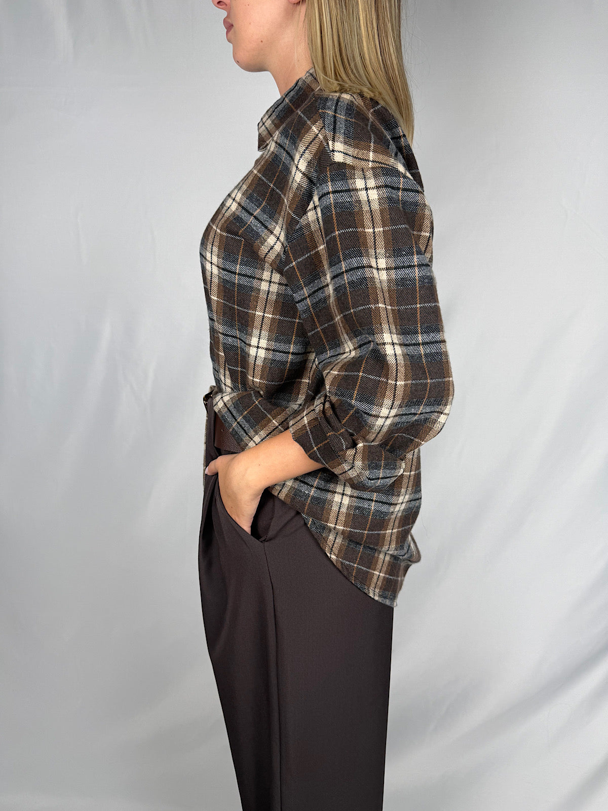 Camicia Check Armonia Moro