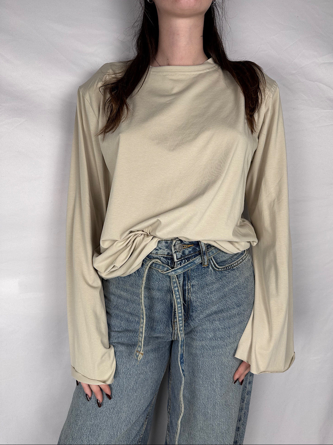 T-shirt Long Sleeve Armonia Beige
