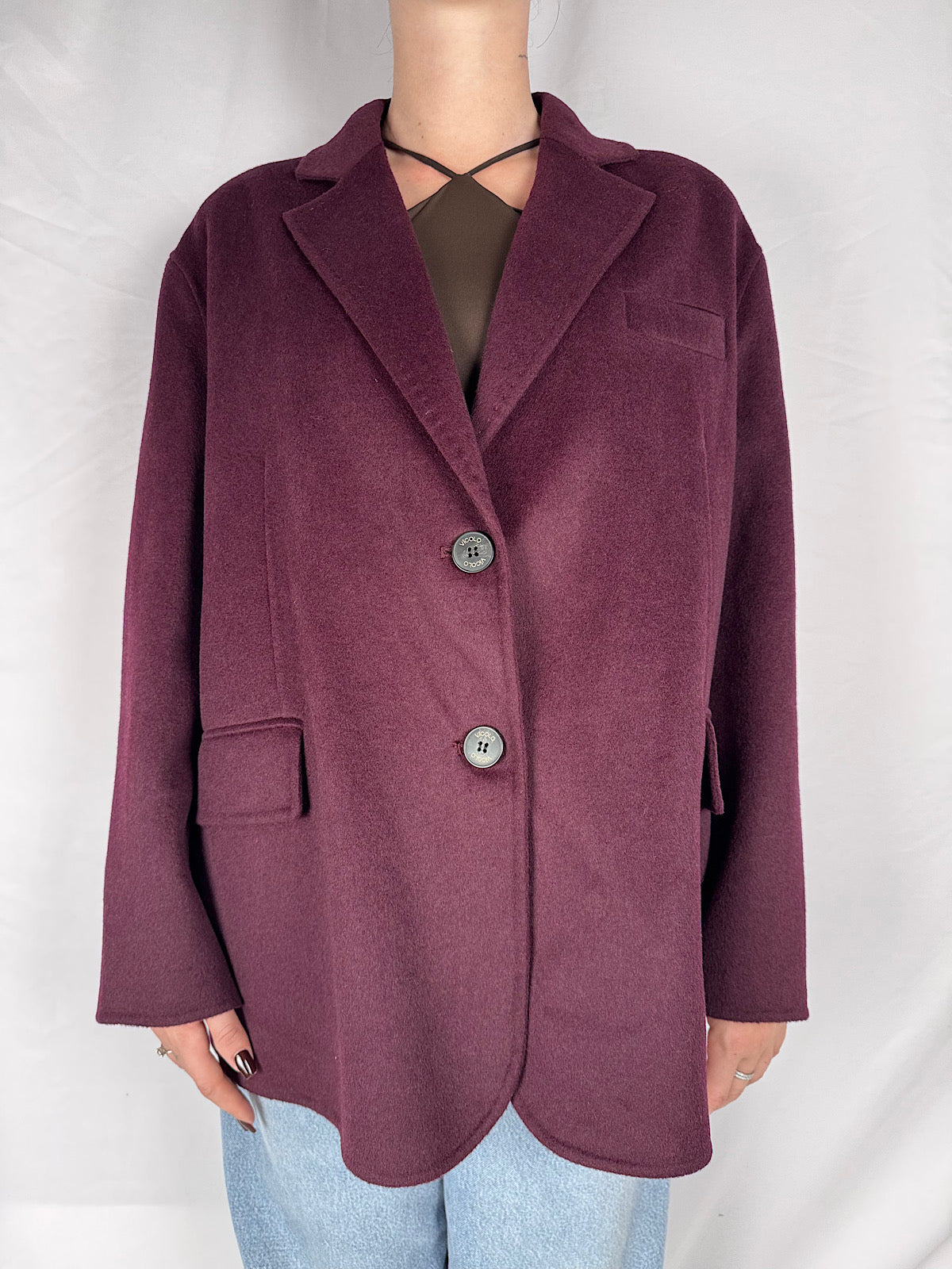 Cappotto Giacca Handmade Vicolo Melanzana