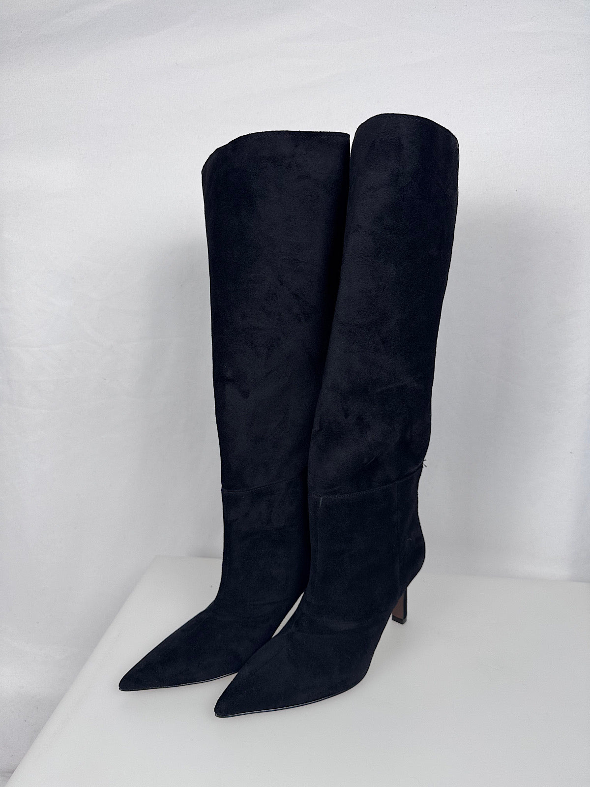 Stivale Modulare in Camoscio Divine Follie Nero