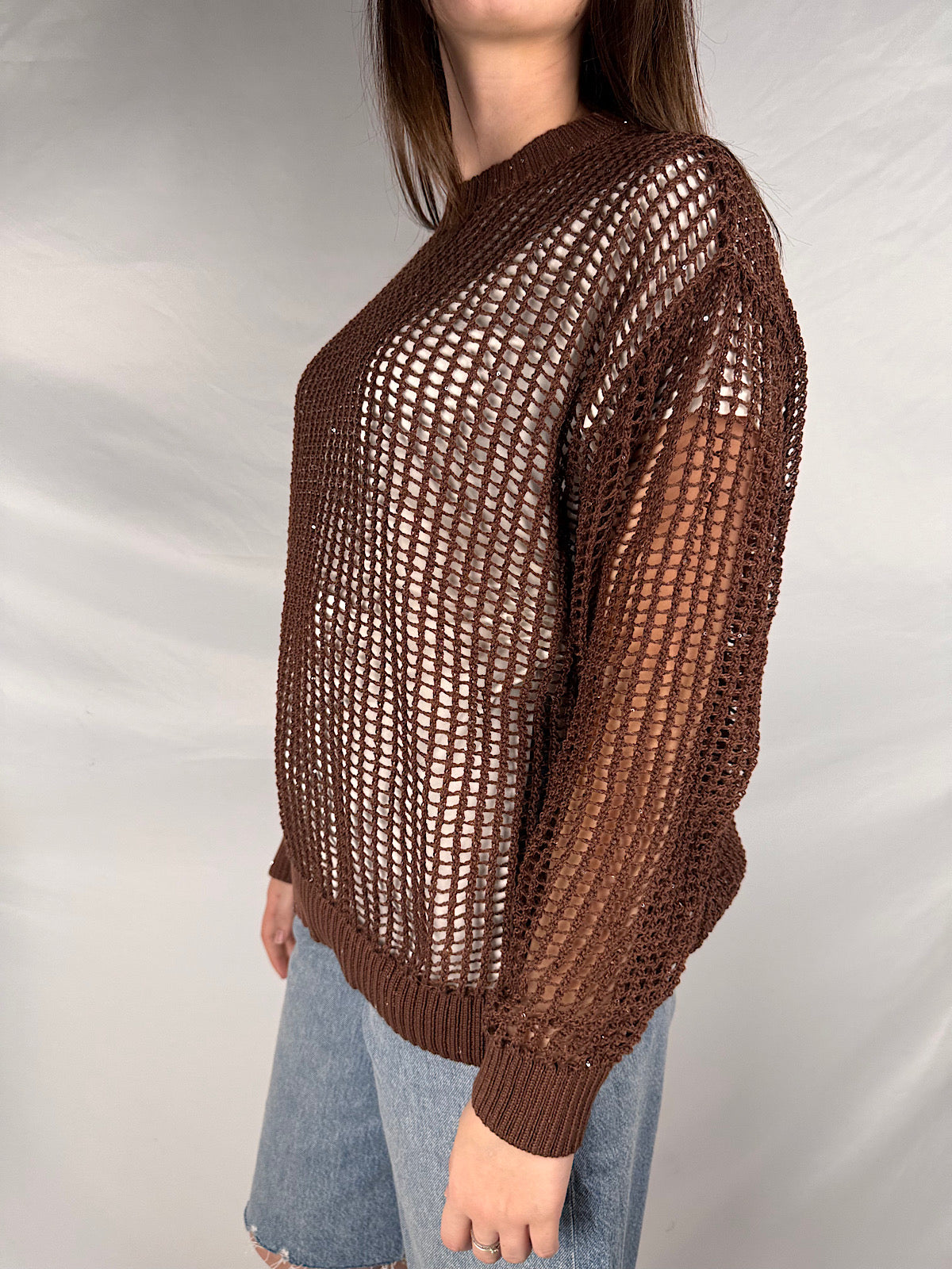 Maglia Traforata Susy Mix Moro