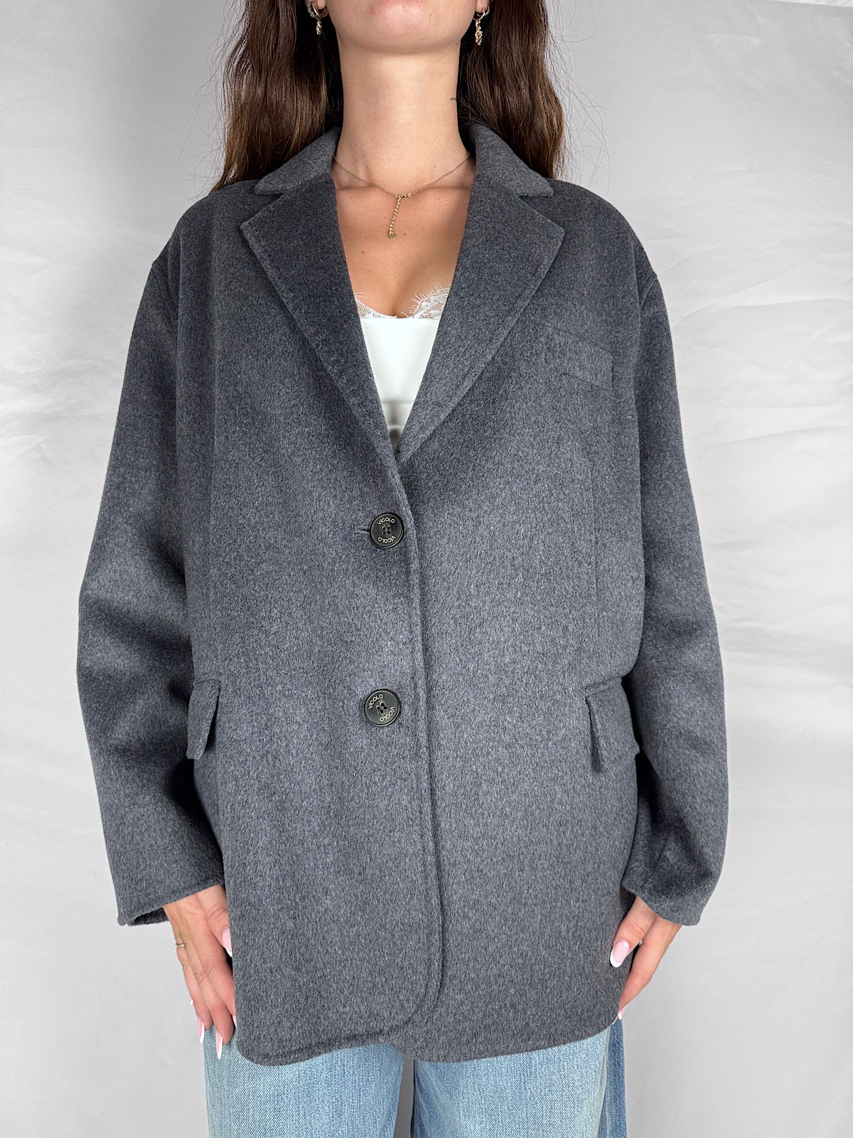 Cappotto Giacca Hand Made Vicolo Grigio