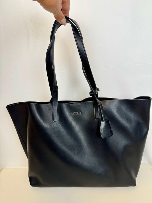 Borsa Shopper A-key Nera Vicolo