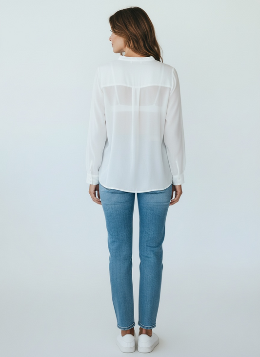 Camicia Pittore Bianca Susy Mix