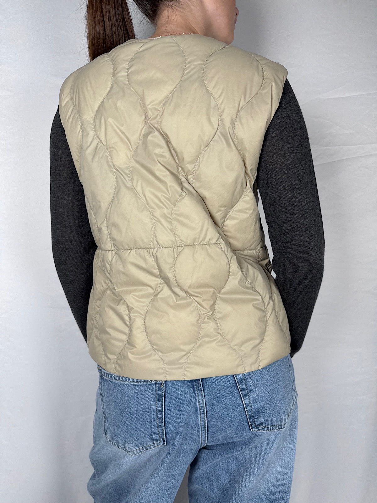 Gilet Cento Grammi Vicolo Beige