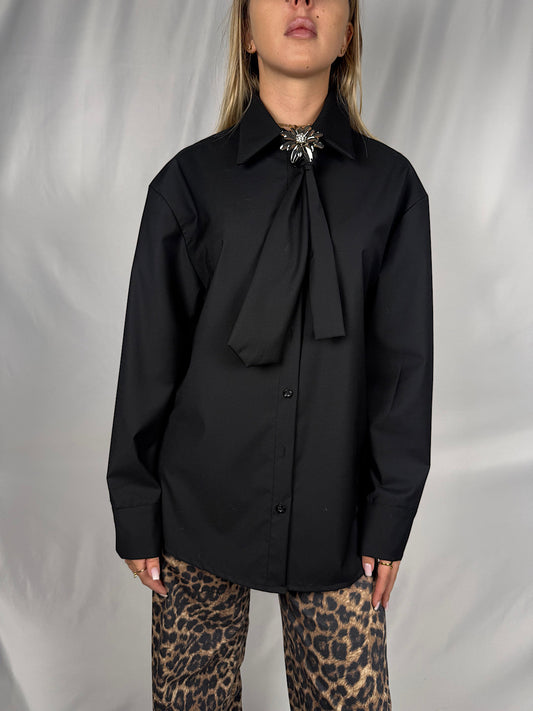 Camicia con Cravatta Gioiello Vicolo Nera