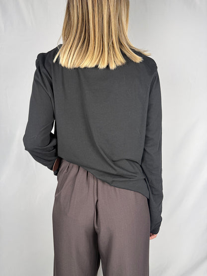 T-Shirt a Manica Lunga Armonia Nera