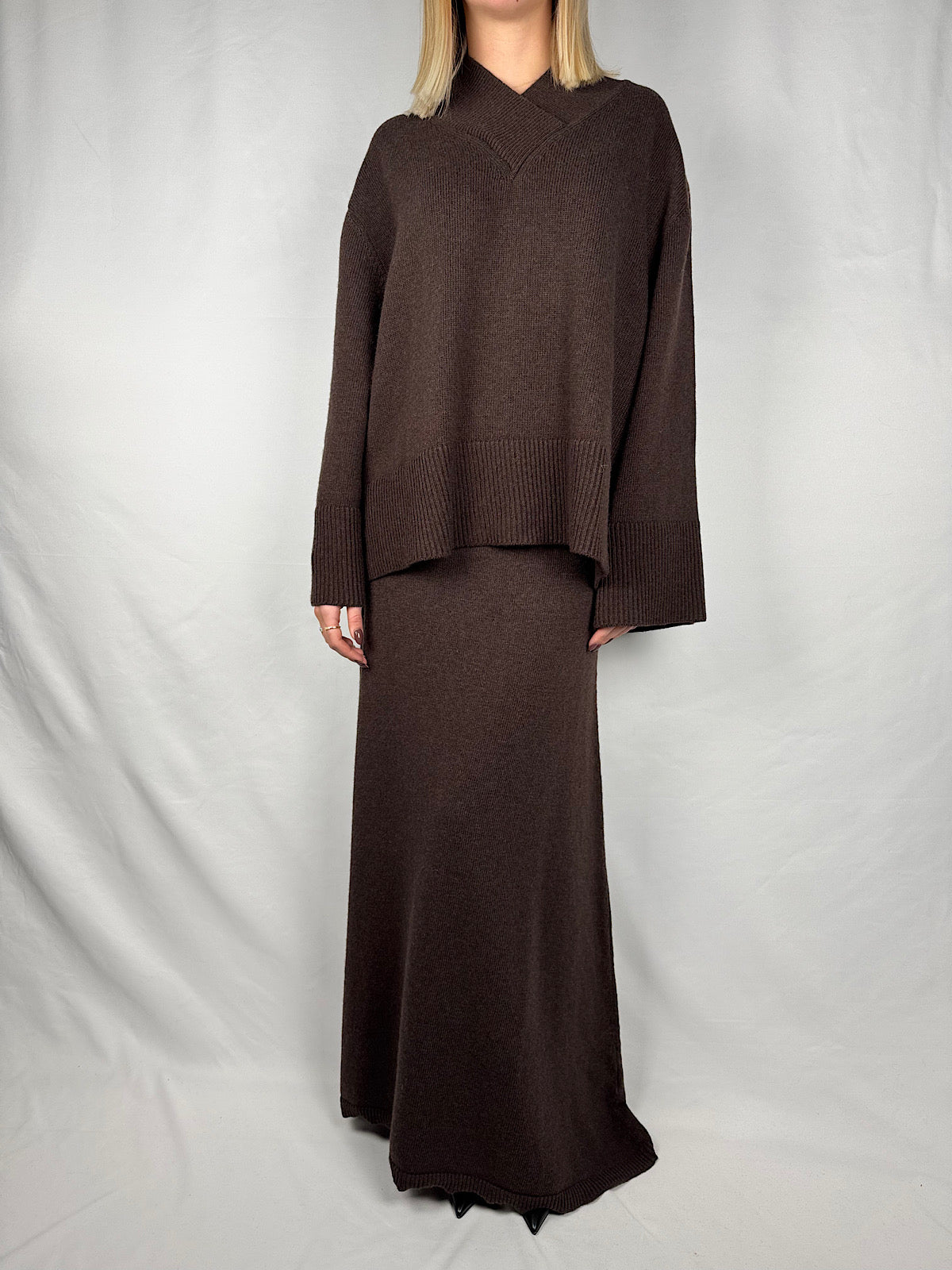 Gonna in Maglia Moro Vicolo