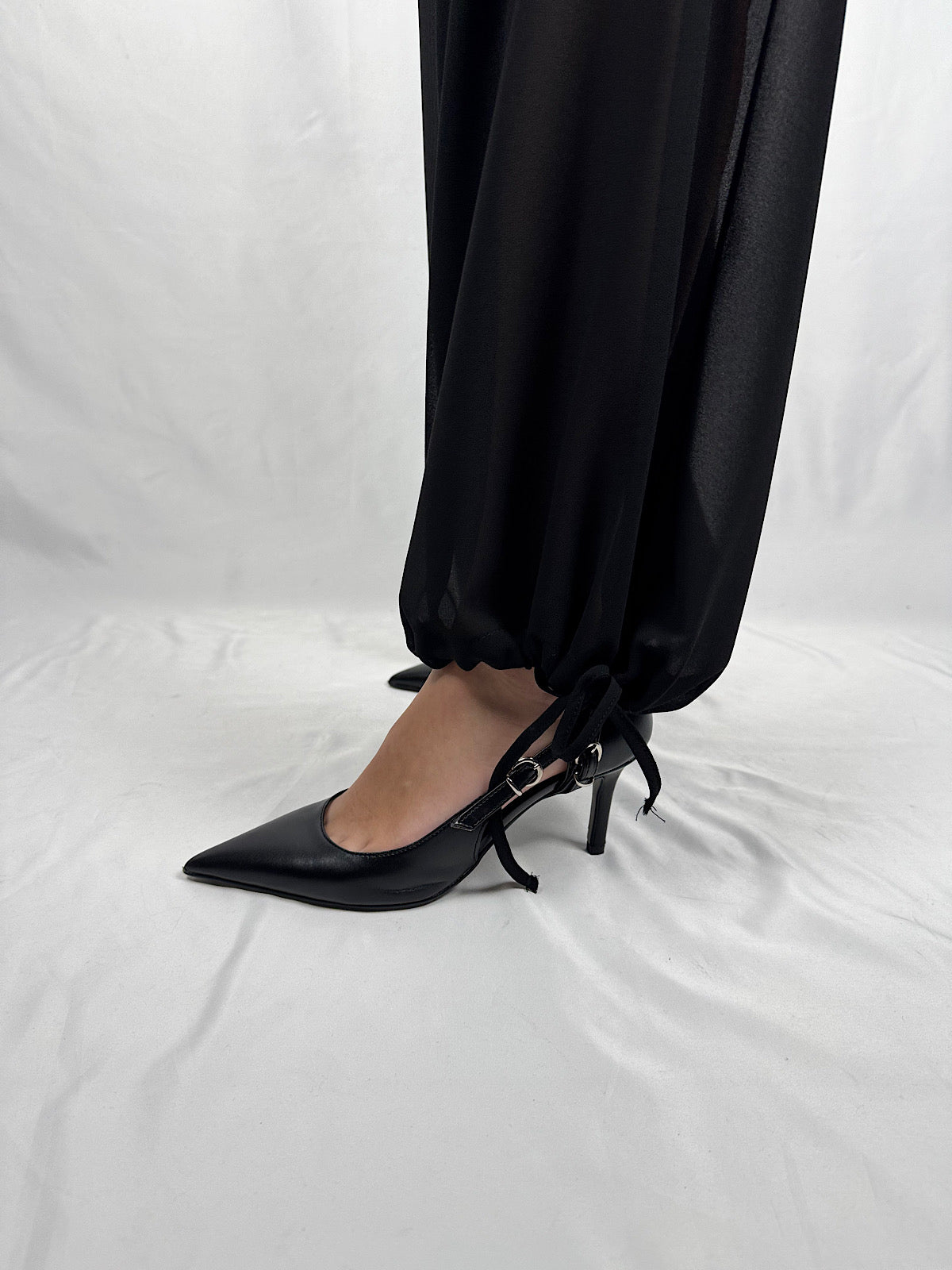 Pantalone in Tulle Nero Vicolo