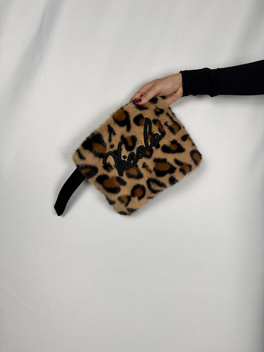 Pochette in Pelo Maculata Vicolo