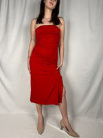 Abito Midi a Fascia Vicolo Rosso