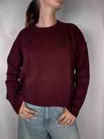 Maglia Girocollo Vicolo Bordeaux