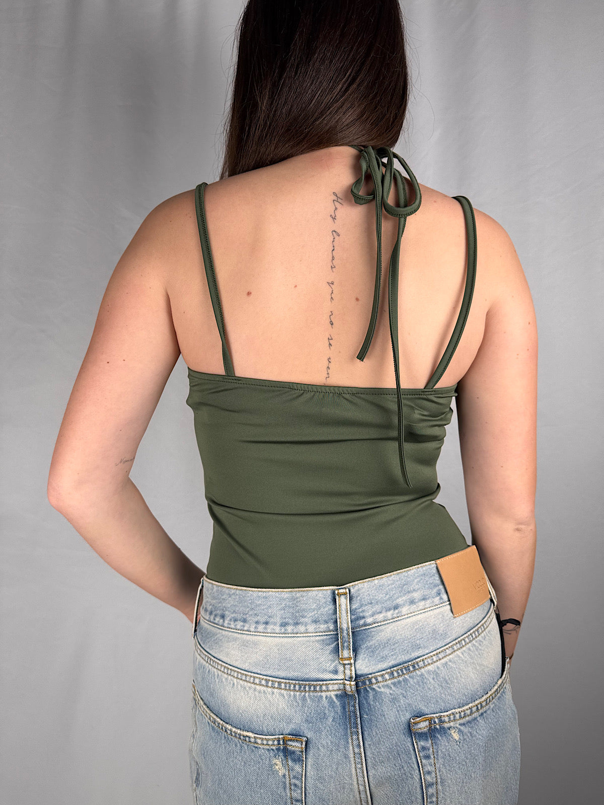 Body con Pizzo Armonia Military