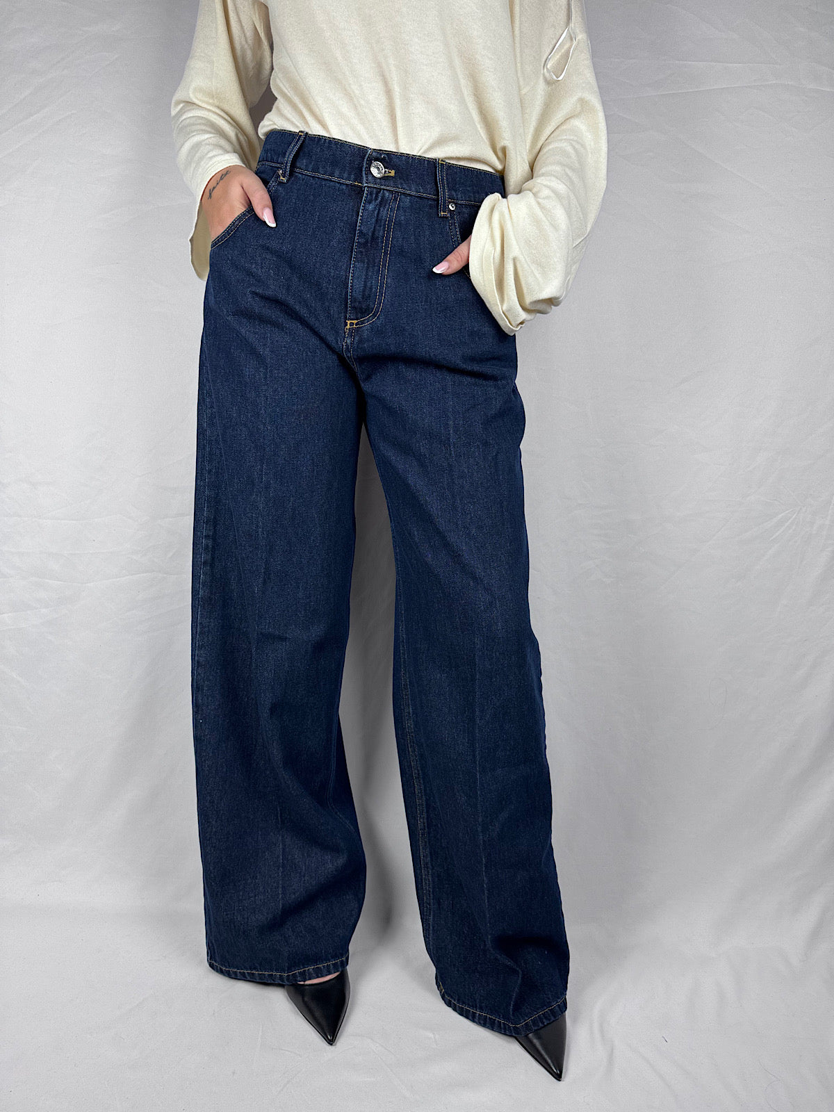 Jeans Icon Mia Baggy Denim Rinse