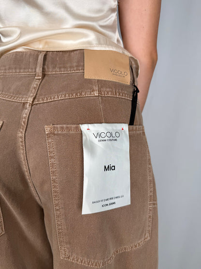 Jeans Mia Nocciola Vicolo