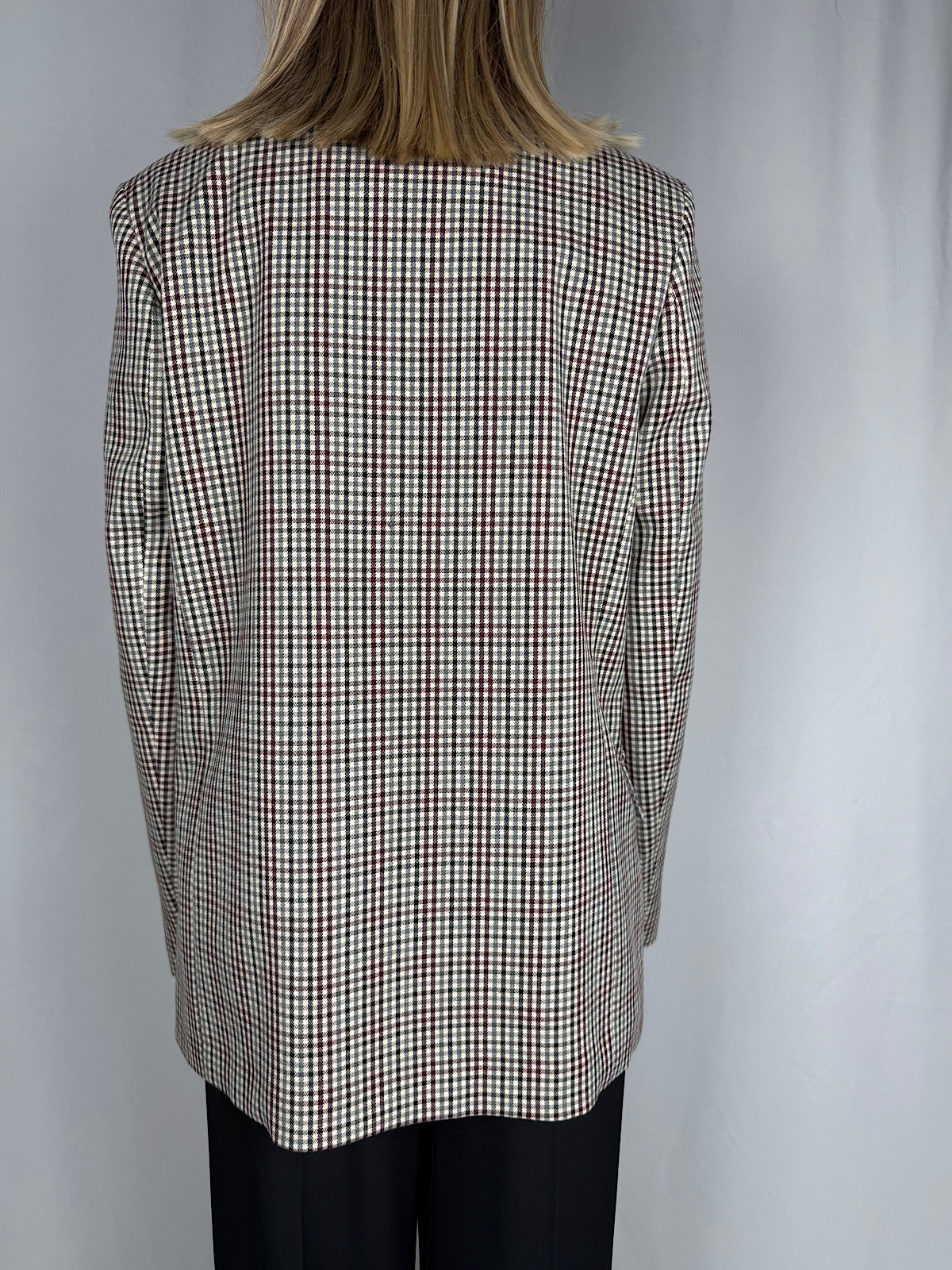 Giacca Check Jersey Vicolo