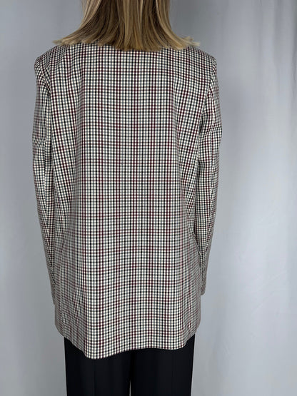 Giacca Check Jersey Vicolo