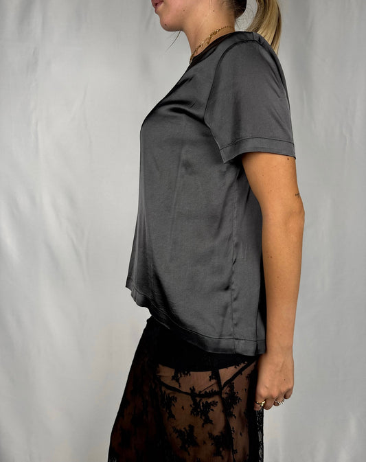 T-Shirt Satin Vicolo Antracite