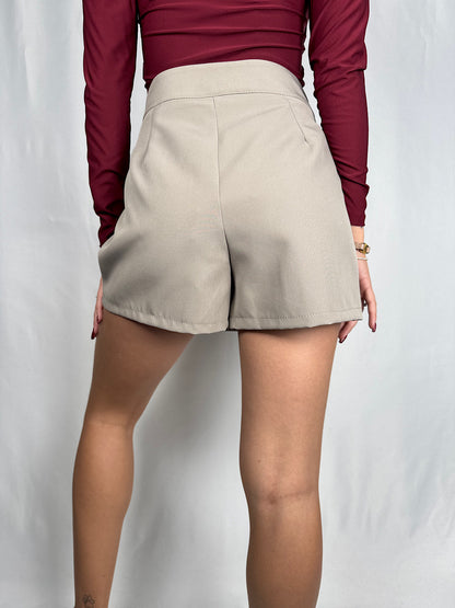 Panta-gonna Corta Beige Armonia